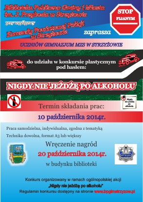 Nigdy nie je�d�� po alkoholu