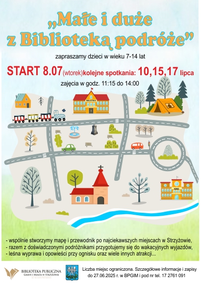 Ma�e i du�e z bibliotek� podr�e